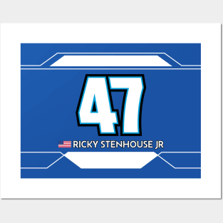 Ricky Stenhouse Jr #47 2023 2023 NASCAR Design Posters and Art